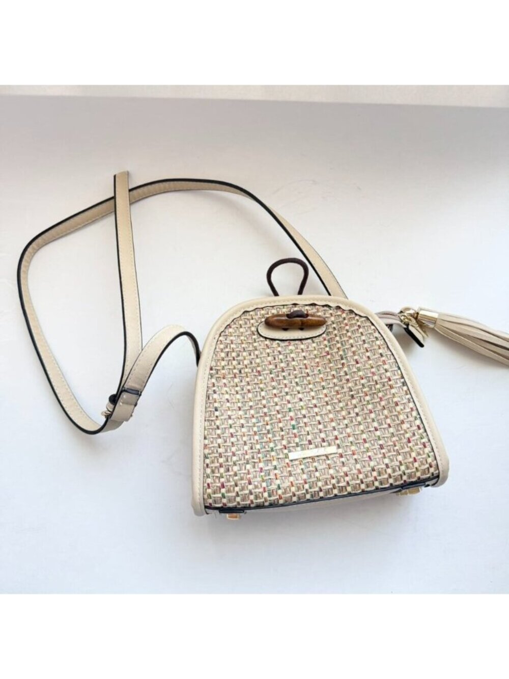 Simply Noelle Crossbody Bag Woven Beach Vacation Bag